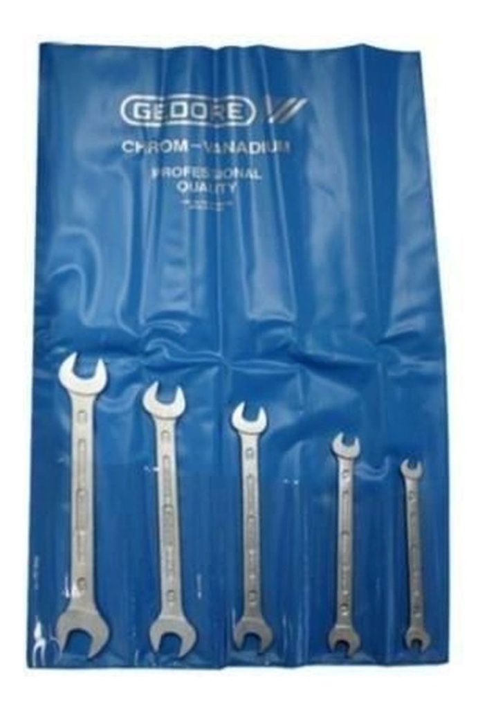 Juego De Llaves Combinadas Gedore Set 5 Pzas Milimetricas