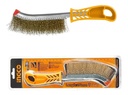 Cepillo De Acero Curvo Bronceado 10 Pul 250mm Ingco Hwb02250
