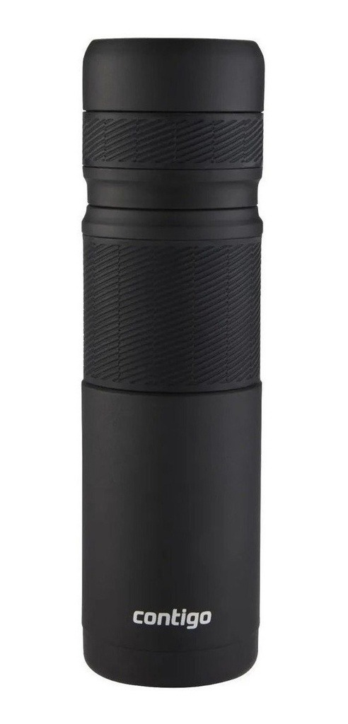 Termo Contigo 739ml Black Mate Acero Inoxidable Pico 360 °