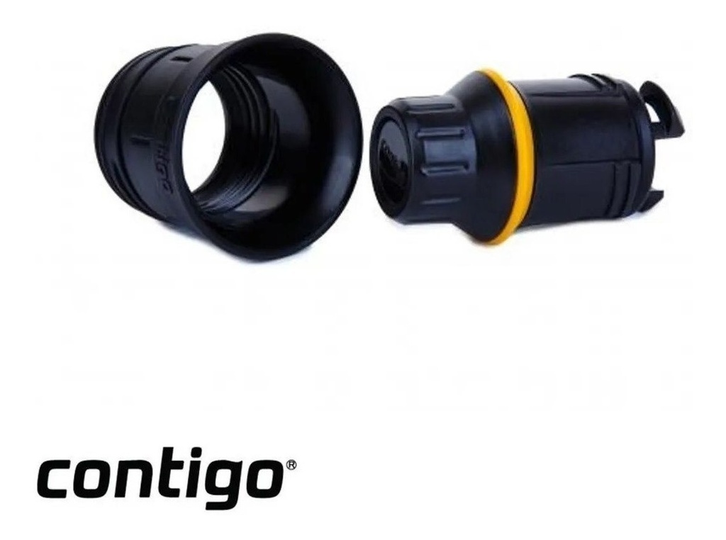 Termo Contigo 739ml Black Mate Acero Inoxidable Pico 360 °