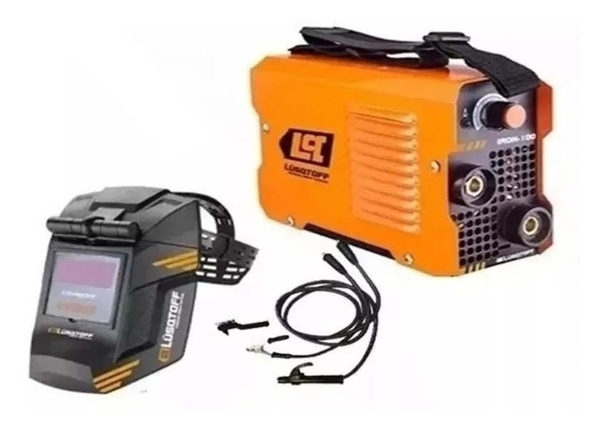 Lüsqtoff Megairon-100 - Naranja/negro - 220v - 50 Hz/60 Hz