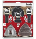 Set Accesorios Multicortadora Oscilante 17 Pzas Kwb 49708900