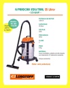 Lüsqtoff La-2501m 25 L - Plateado/naranja/negro - 220v - 50 Hz