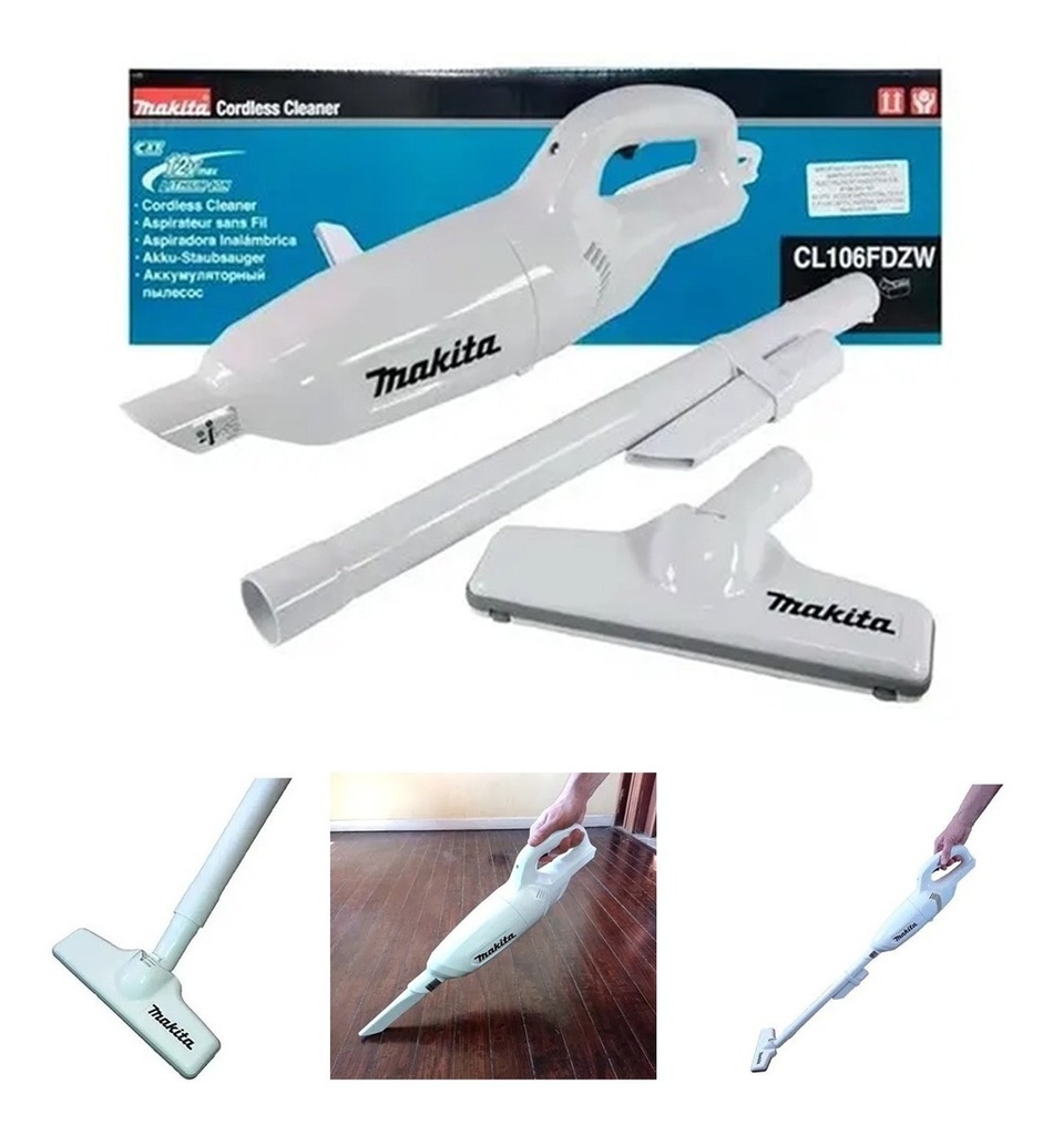 Aspiradora Inalambrica Makita 12v  Cl106fdz