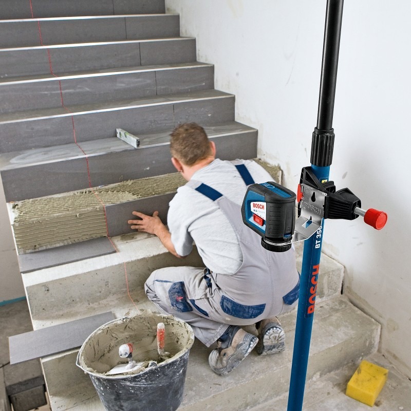 Barra Telescópica Bosch Bt350 Para Nivel Laser Gll Gpl Bm1