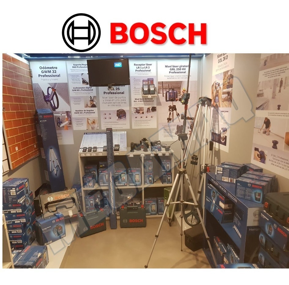 Barra Telescópica Bosch Bt350 Para Nivel Laser Gll Gpl Bm1