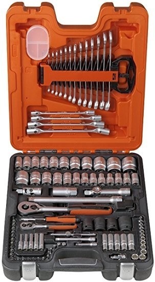 Caja Juego Set Bocallaves Tubos Encastre 1/2 1/4 Bahco S106