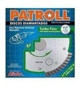 Disco Turbo Fino Patroll  Ptf 4.5 115mm Porcelanato Megamaq