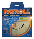 Disco Diamantado Turbo 9  Patroll Pt-9  230 Mm  Aliafor