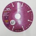 Disco Diamantado Aliafor Bps 4,5 F  115mm Segmentado Fino