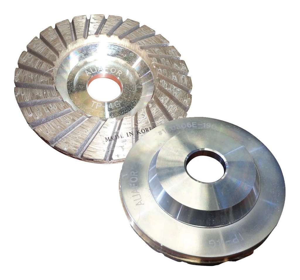 Copa Muela Disco Diamantada Hormigón Aliafor 4p Tp-4g Turbo