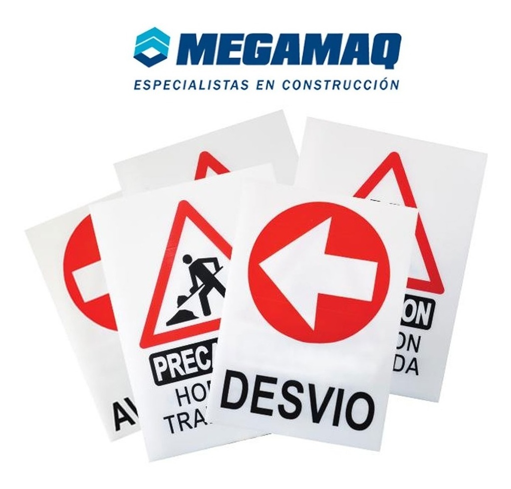 Cartel Peligro Alta Tensión Segurid Plastico Corrugado 70x50