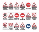 Cartel Entrada Y Salida De Camiones Plastico Corugado 70x50