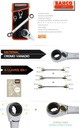 Set Llaves De Ajuste S4rm/3t Bahco Ratchet Crique 8a19 Mm