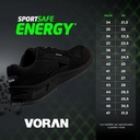Calzado Zapatilla De Seguridad Voran Energy 440 Black 