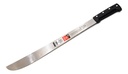 Machete Acero Laminado Colombiano 22 55cm Mango Plástico 