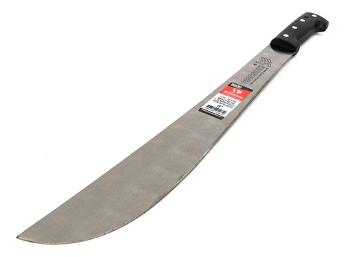 Machete Acero Laminado Colombiano 22 55cm Mango Plástico 