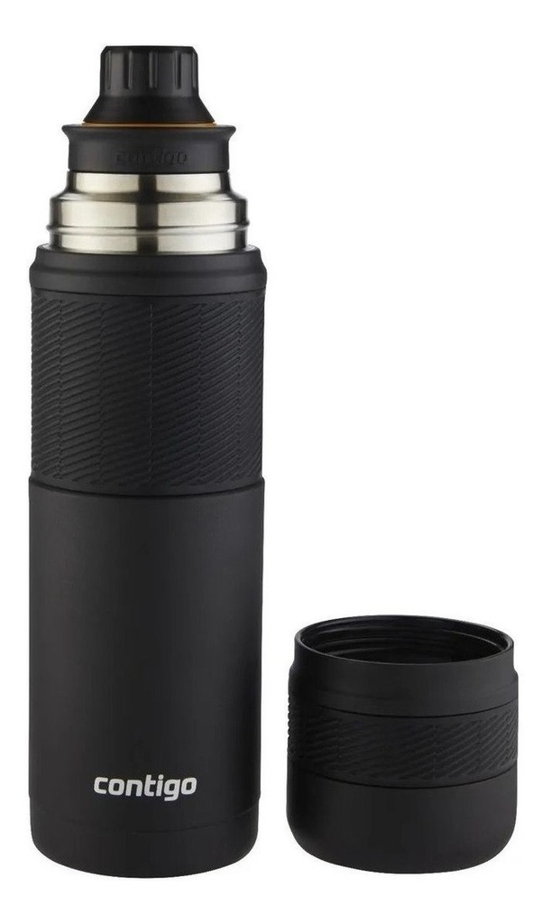 Termo Black Contigo Acero Inoxidable 739ml Usa Mate Cafe Te
