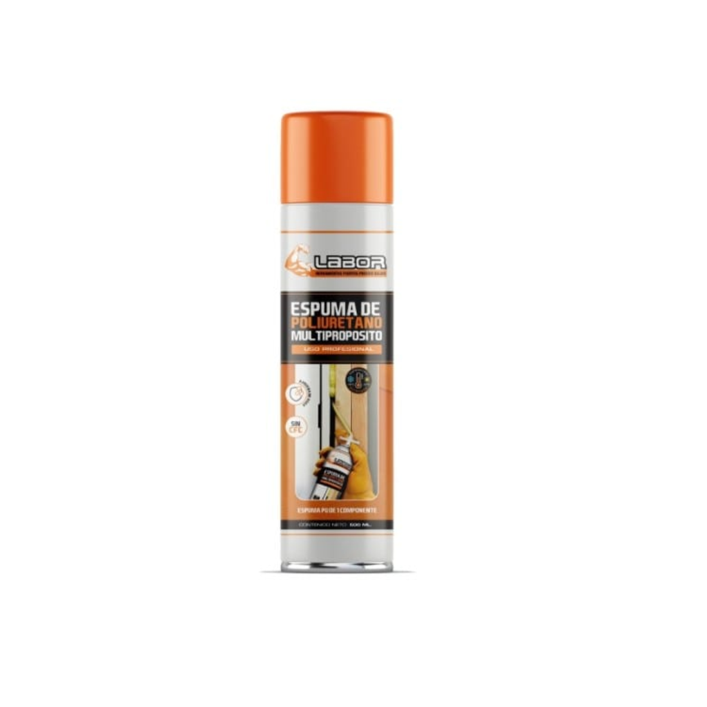 ESPUMA POLIURETANO LABOR 500 Ml