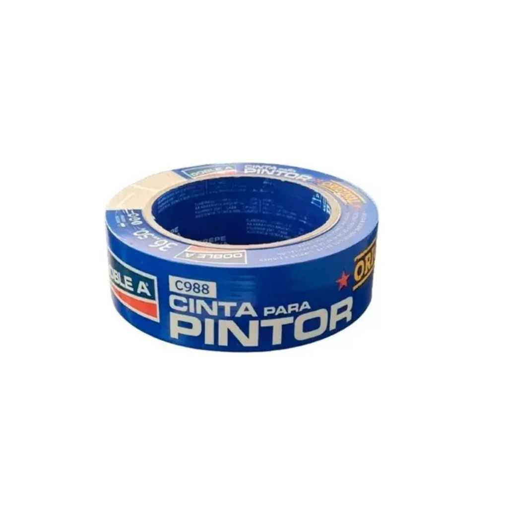 CINTA P/PINTOR DOBLE A 36MM X 50 MTS - DAN00005