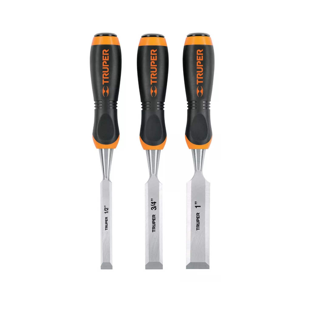 JUEGO DE 3 FORMONES TRUPER PROFESIONALES CONFORT GRIP - 17759