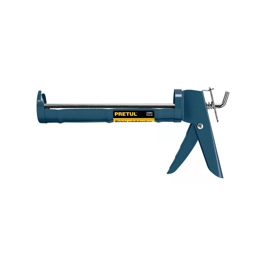 PISTOLA APLICADORA PRETUL PARA CARTUCHO SILICONA - 22801