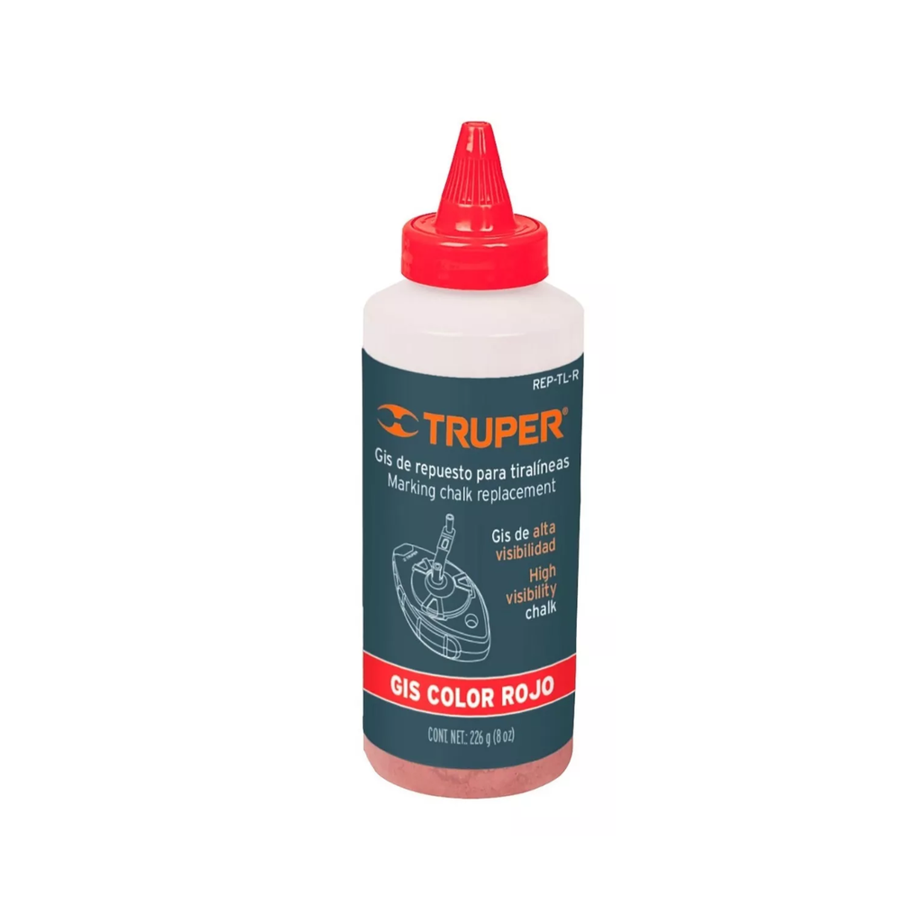REPUESTO TRUPER NIVEL TIRALINEAS GIS ROJA 226g - 18578