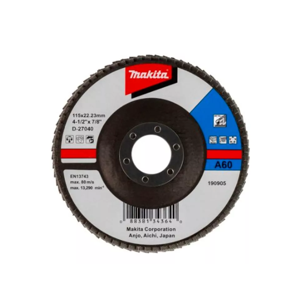 DISCO FLAP MAKITA 115 MM Z60 D-27442