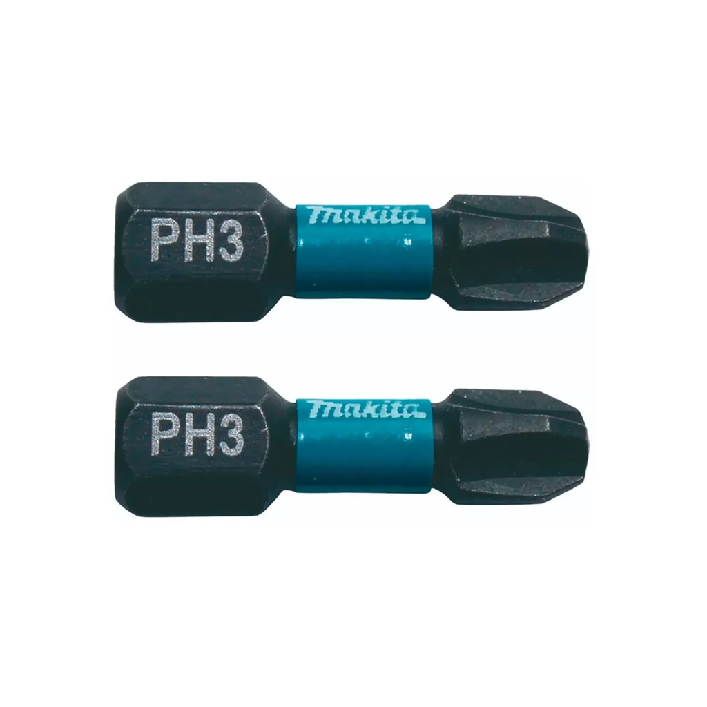 PUNTA ATORNILLAR IMPACTO MAKITA PH3 X 25Mm X 2 UNID. - B-63622