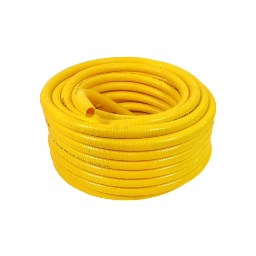 Manguera Amarilla Tecnocom 4" ROLLO DE 10 MTS