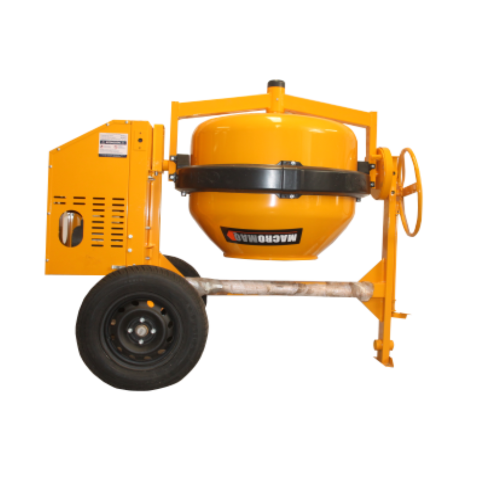 Hormigonera a Explosion Macromaq 400Lts Multiproposito C/MOTOR 6.5HP Y R. NEUMATICA - MHQ400EXP13