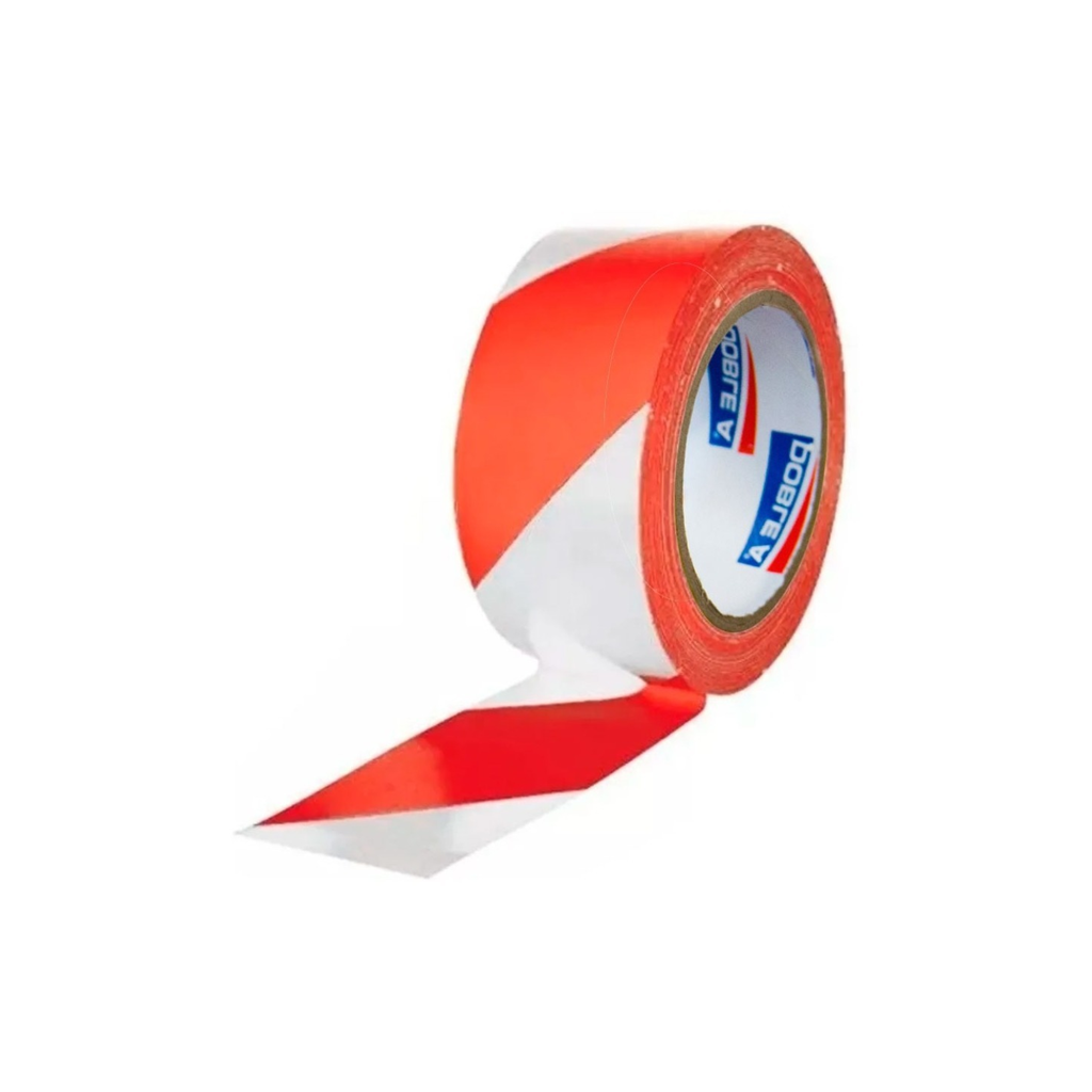 CINTA PVC DOBLE A DEMARCATORIA 48 x 33 PELIGRO BLANCA- ROJA