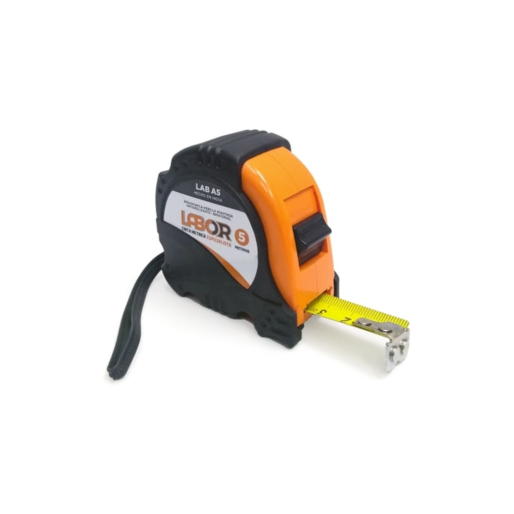 CINTA METRICA ESPECIALISTA LABOR 5 MTS X 19 MM LAB00505