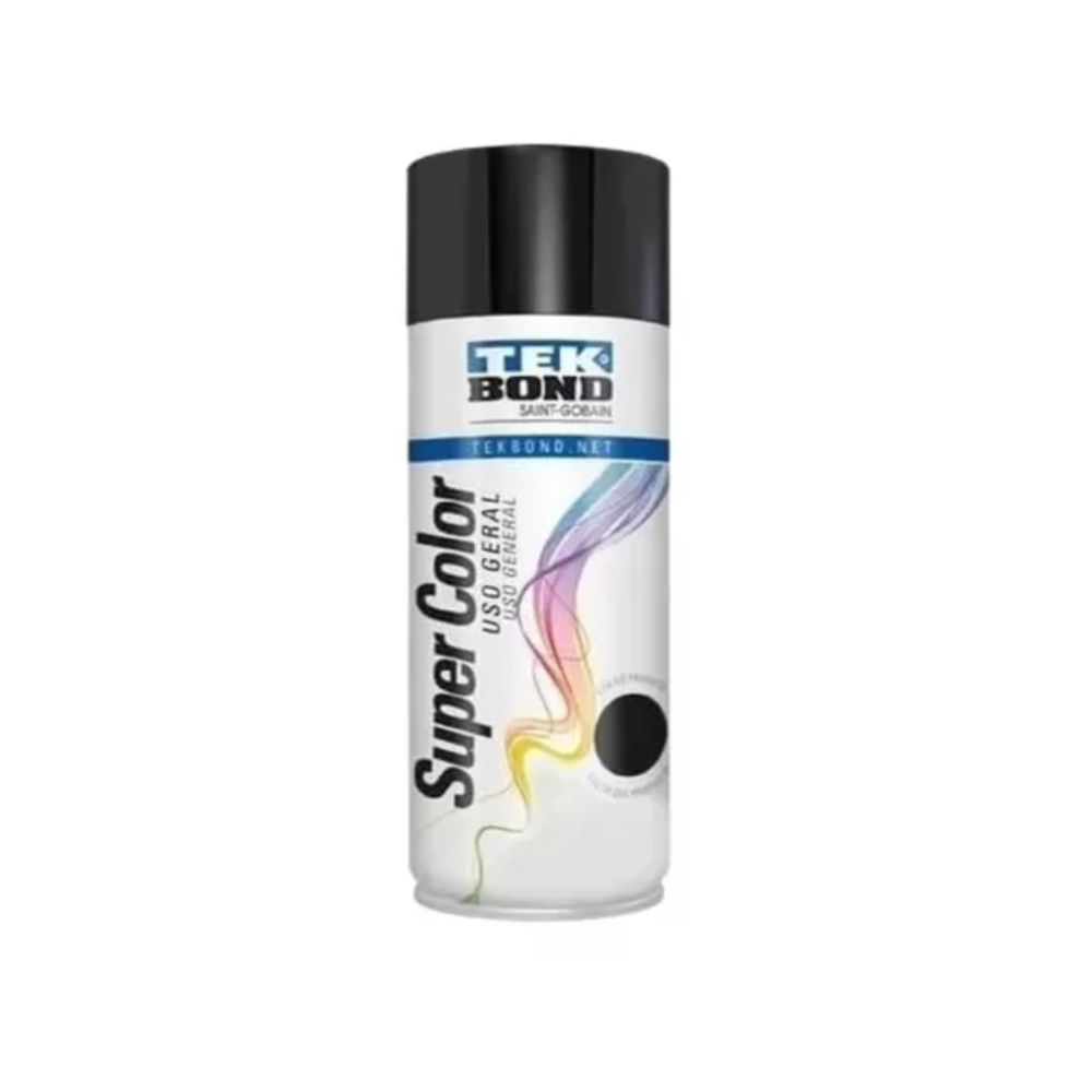 AEROSOL PINTURA TEK BOND NEGRO MATE 350 ML