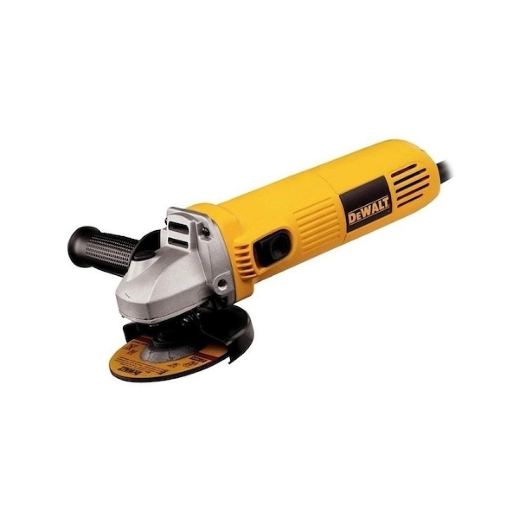 AMOLADORA ANGULAR DEWALT DWE4010 DE 50 HZ AMARILLA 700 W 22