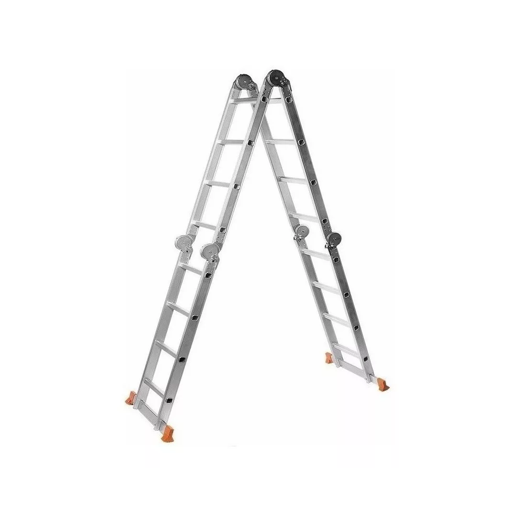 ESCALERA LUSQTOFF ALUMINIO ARTICULADA PLEGABLE 4.70M LE400