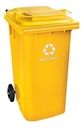 CONTENEDOR C/TAPA BULONFER 240 LTS AM (ML) 253.CPT24
