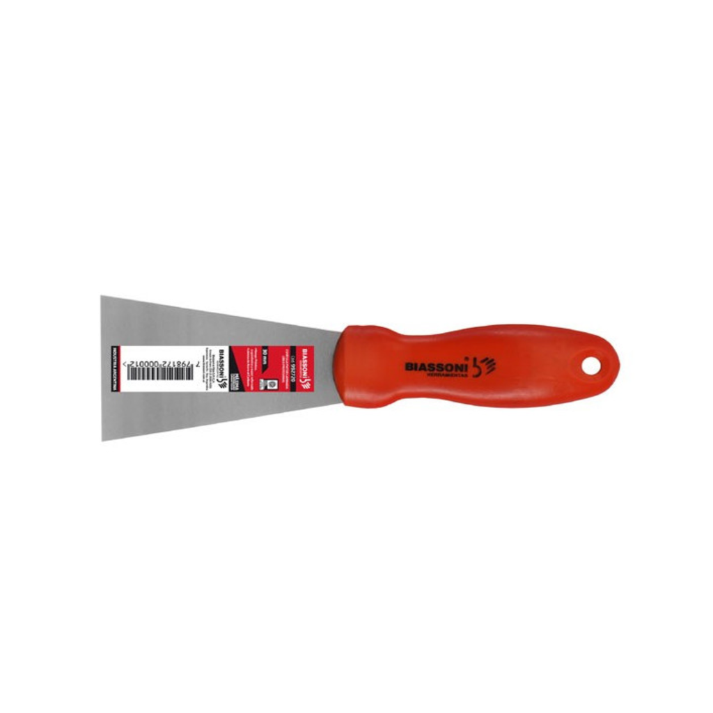 [2203300953019824] [2203300953019824] ESPATULA PINTOR LAMINADA BIASSONI 80Mm - 992725