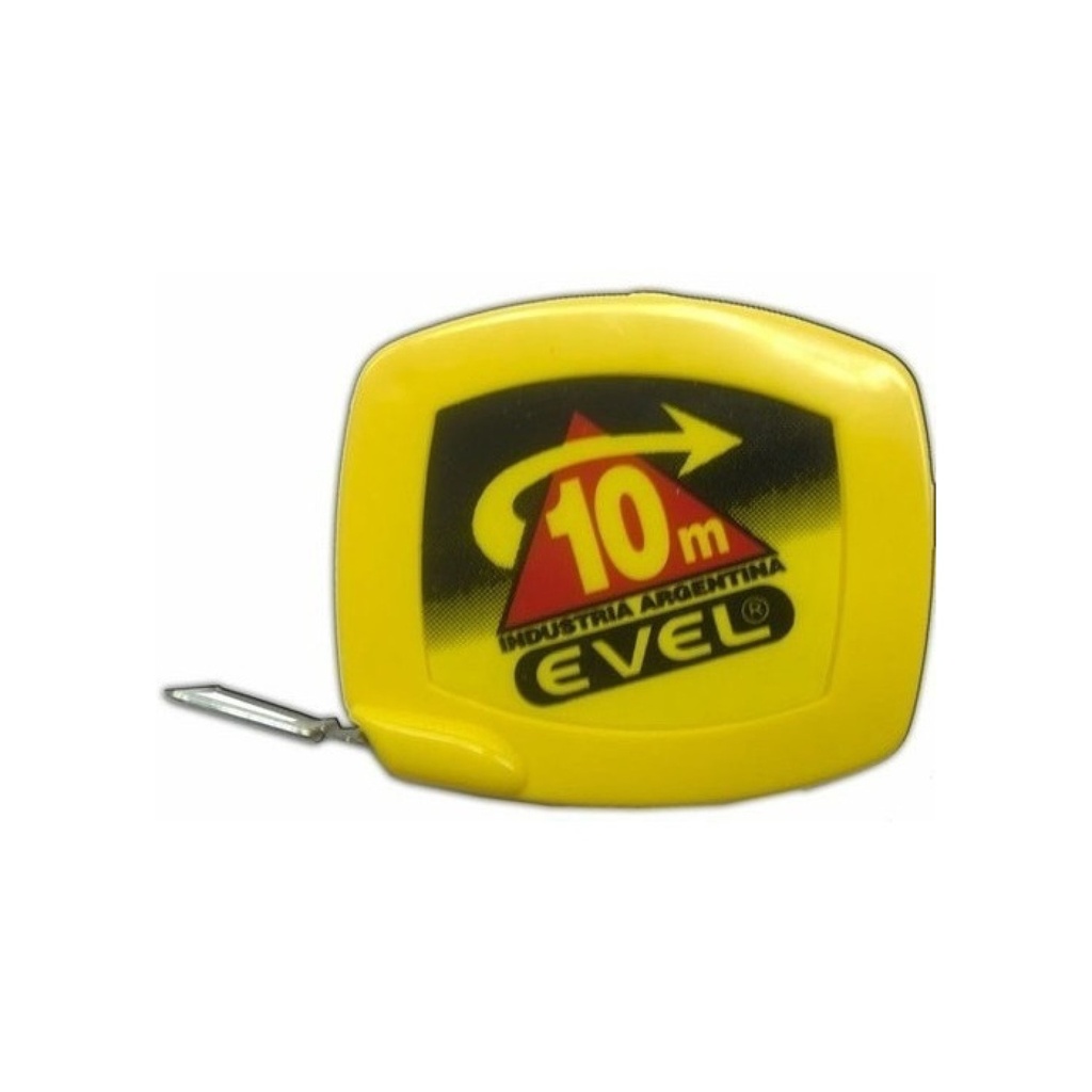 CINTA MET. EVEL 10 MTS CROMADO ART. 110