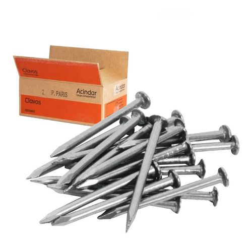 Caja De Clavos 2 1/2" Acindar 30 Kg - GRANEL