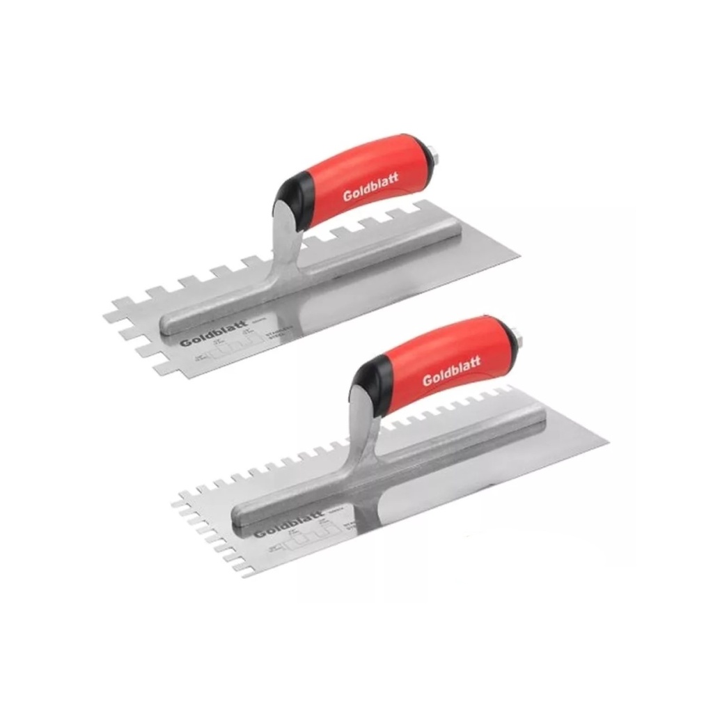 SET DE 2 LLANAS DENTADAS GOLDBLATT 6 X 6 + 10 X 10