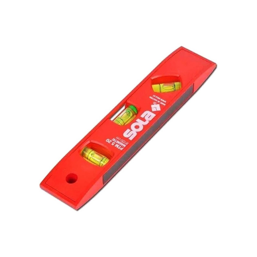 NIVEL SOLA PLASTICO 20 CM TORP MAGNETICO