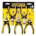 SET DE MINI PINZAS & ALICATE 5 PIEZAS CROSSMASTER - 9970810