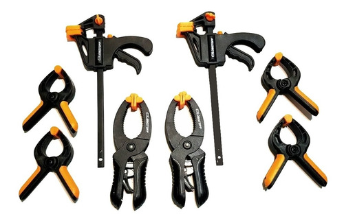 SET PRENSAS LUSQTOFF  P/MADERA  X 8 UNIDADES (ML) PRL8-8