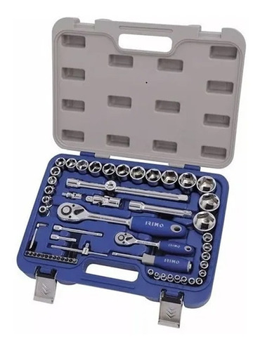 Jgo Bocallav Y Acc 1/2" 1/4" 58Pzs  Irimo 129-58-4 - Iri9999 (ML)