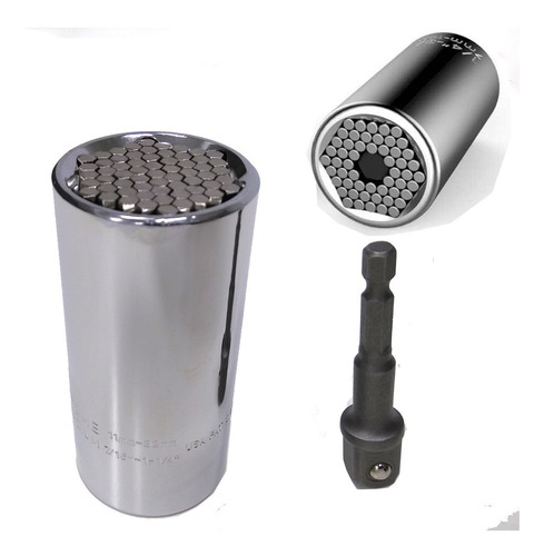 Set Bocallaves Duroll Mul. 11A32 + Adaptador 1/4 Enc1/2 Sbm1
