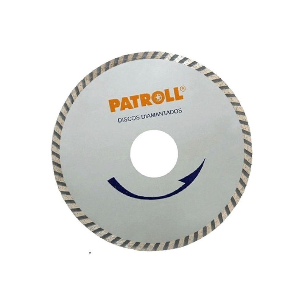 DISCO DE CORTE DIAMANTADO PATROLL PT-9" TURBO