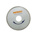 DISCO DE CORTE DIAMANTADO PATROLL PT-9" TURBO