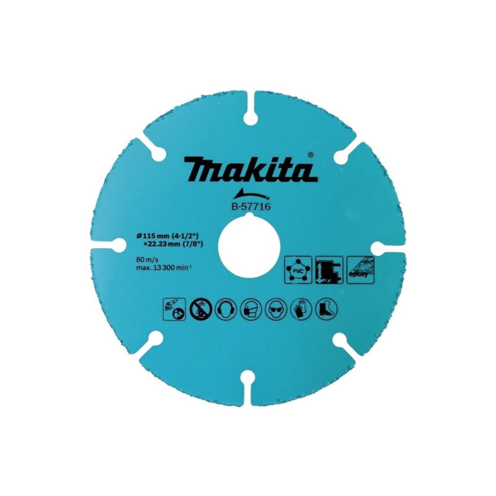 DISCO DE SIERRA MAKITA GRANO CARBURO 115 X 1.0 B-57716