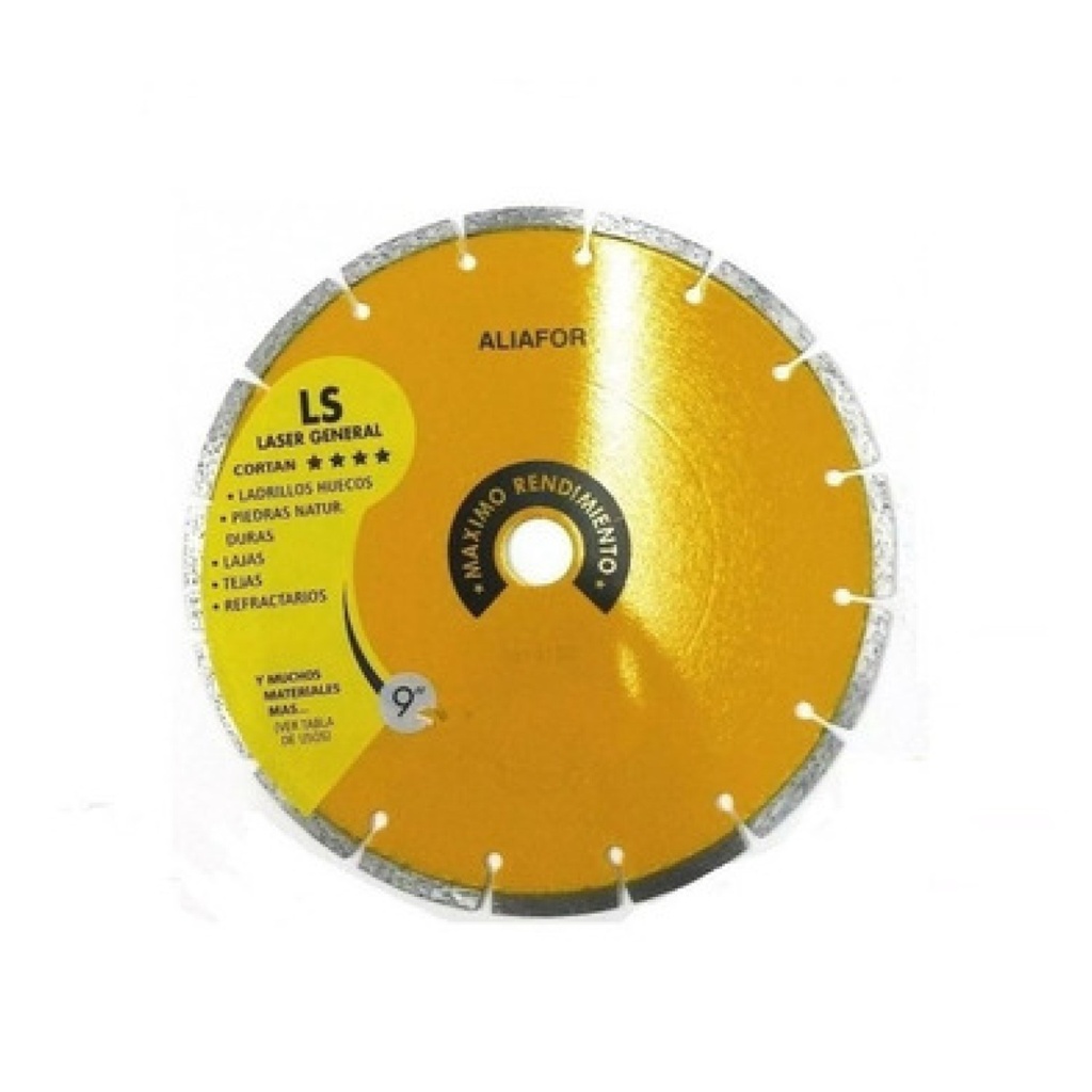 DISCO DIAMANTADO ALIAFOR LS-9